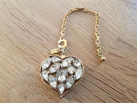 ebay anhänger ysl|YSL Yves Saint Laurent Herz Anhänger pendant HEART coeur.